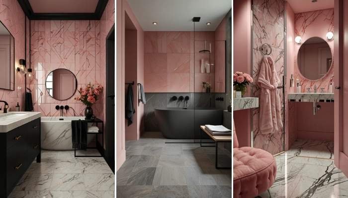 22 Pink Bathroom Designs for a Soft, Stylish Touch