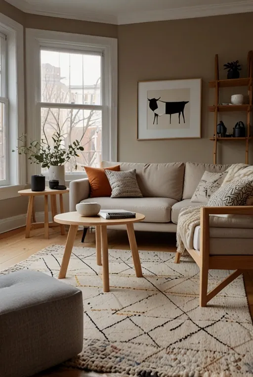 24. Scandinavian-Inspired Small Living Room Design
