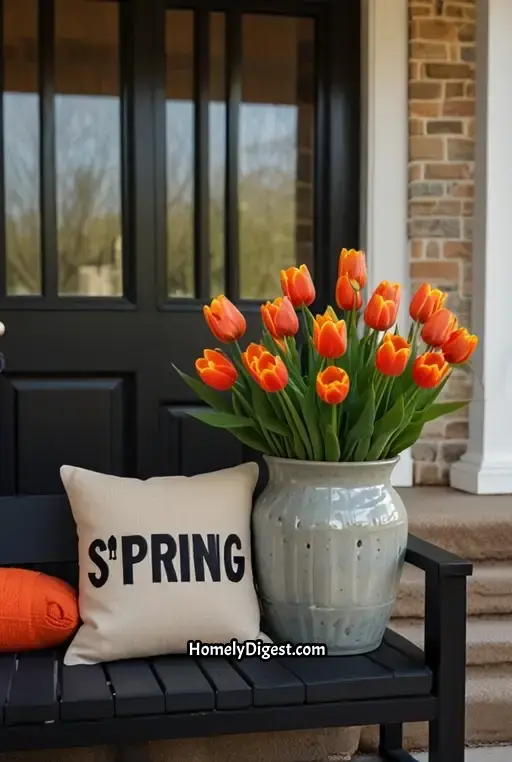 15. Vibrant Spring Vases and Bold Accents