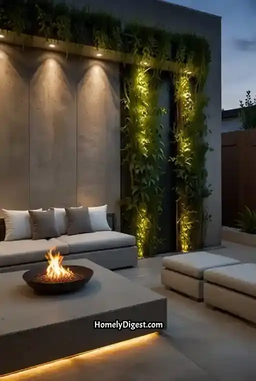 20. Luxe Patio with Fire Table