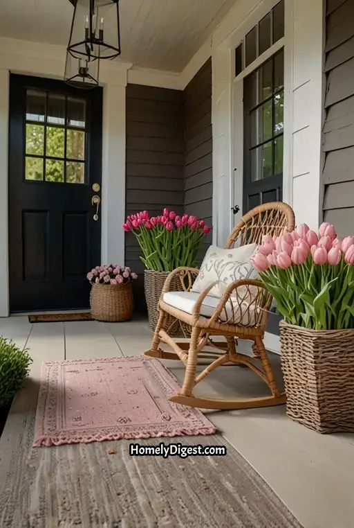 7. Pink Blooms and Wicker Baskets 7 IMGCentury
