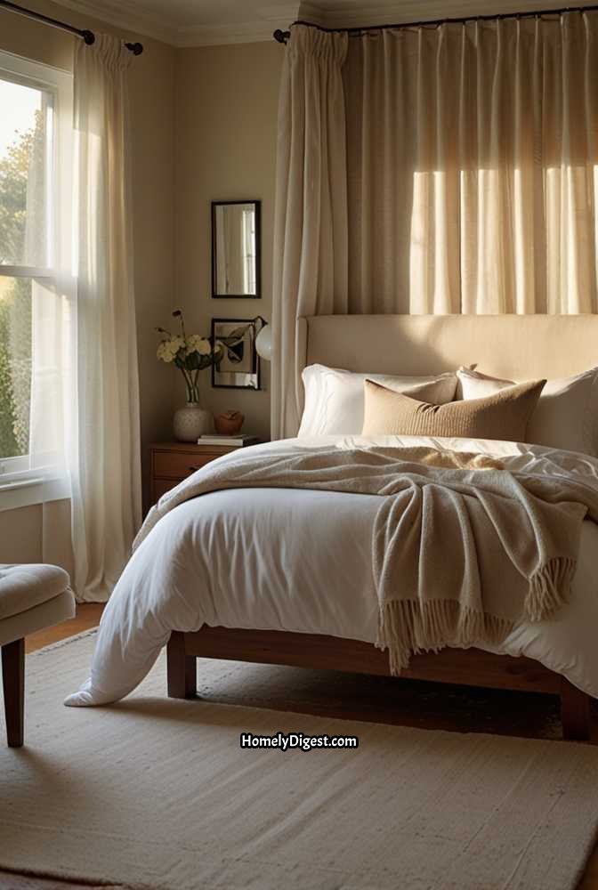 1. Sheer White Curtains for an Airy Look
