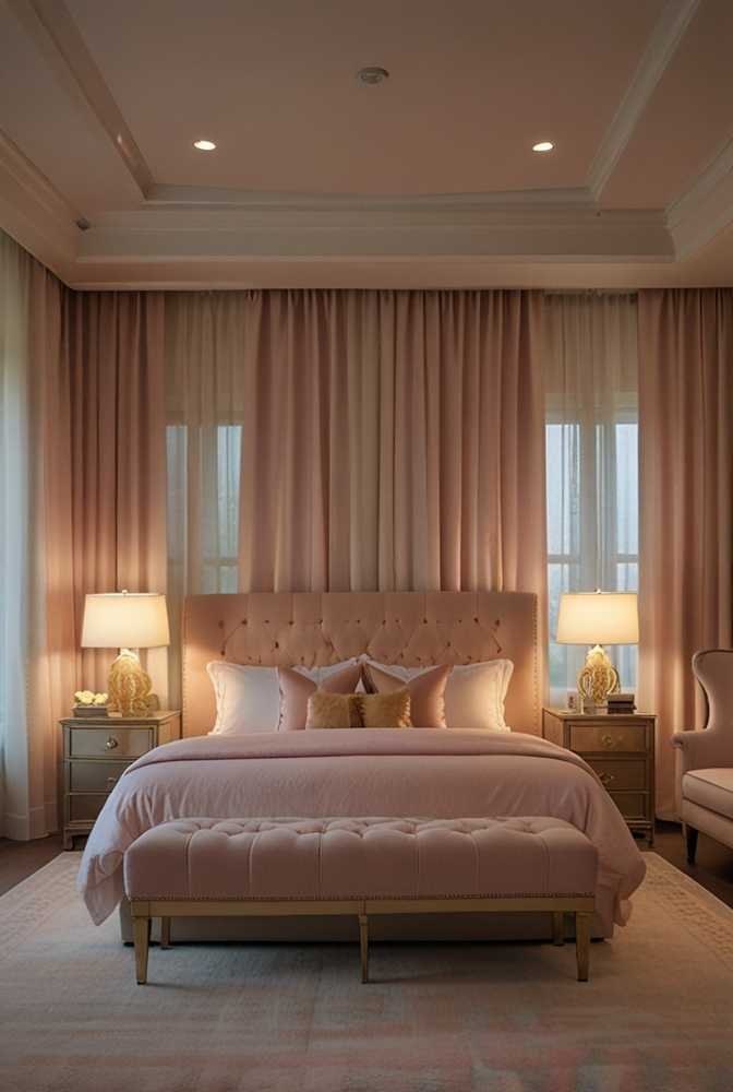 17. Soft Pastel Tray Ceiling for a Serene Bedroom
