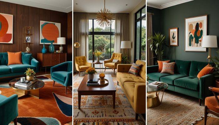20 Mid-Century Living Room Ideas for Retro Style