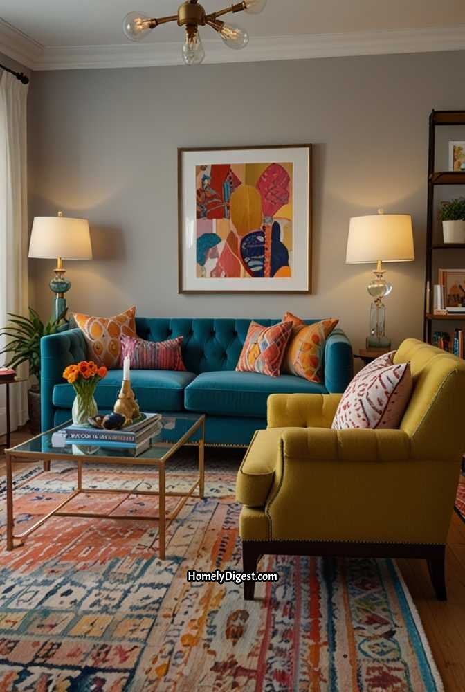 24. Cozy Eclectic Mix