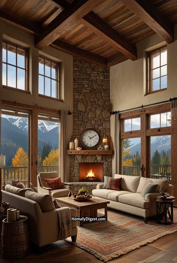3. Modern Rustic Elegance