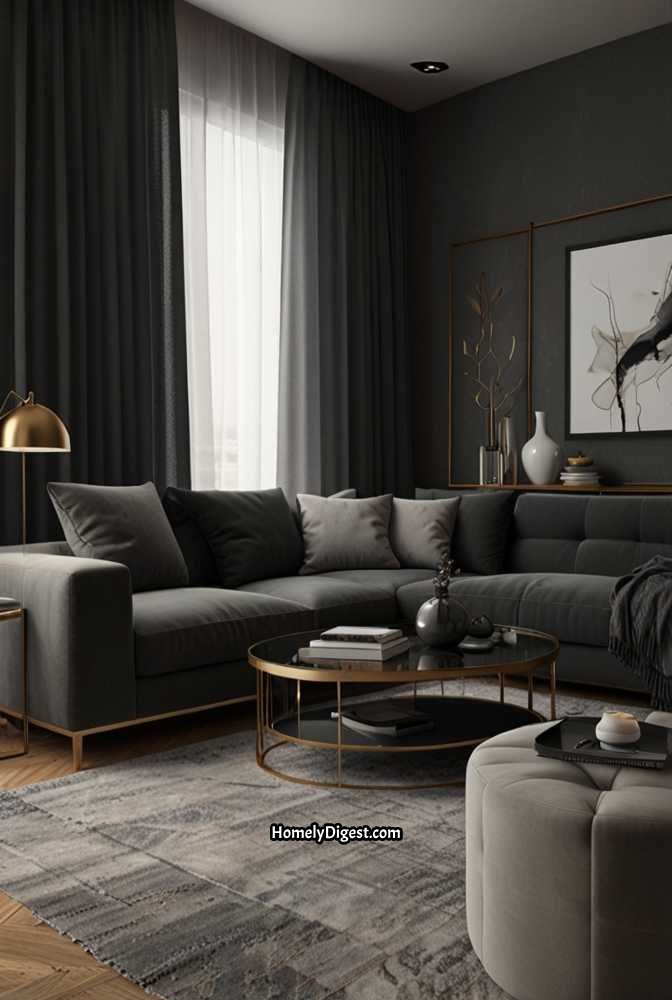 6. Layered Curtains for Depth and Style