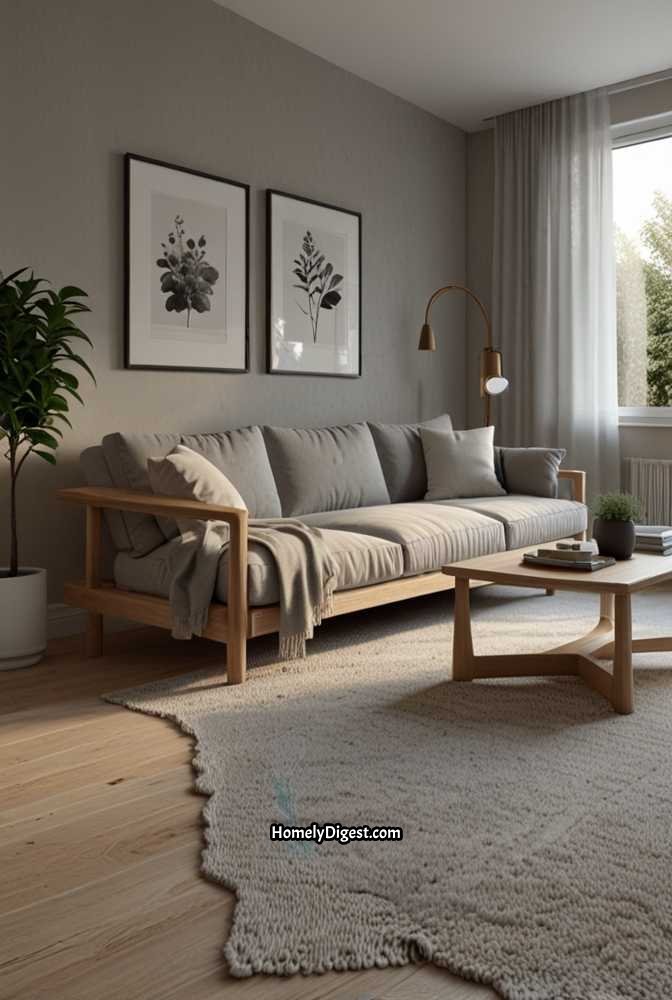 6. Minimalist Cozy Haven