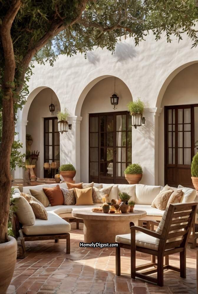 3. Mediterranean Inspired Patio with Terracotta Pavers