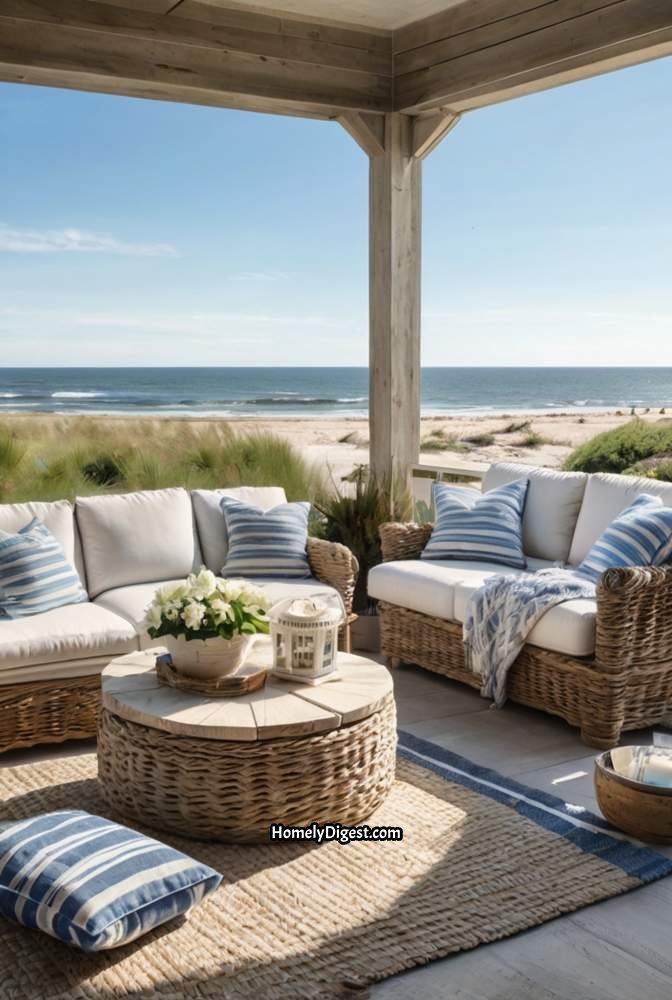 17. Coastal Patio with Shell Stone Pavers 1